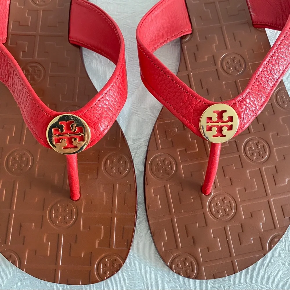 Tory Burch Logo thong sandals